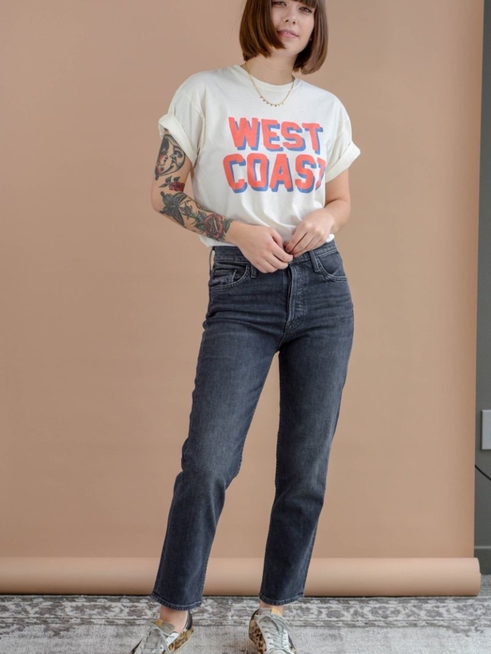Mother The Tomcat Ankle Jeans in Say You're Sorry Wash | Size 27